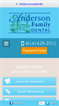 Mobile Screenshot of andersondds.com